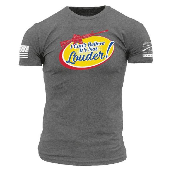 Grunt Style 2023 October Club Can't Believe It's Not Louder Men Club T-Shirt - Picture 1 of 4